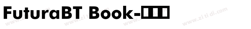 FuturaBT Book字体转换